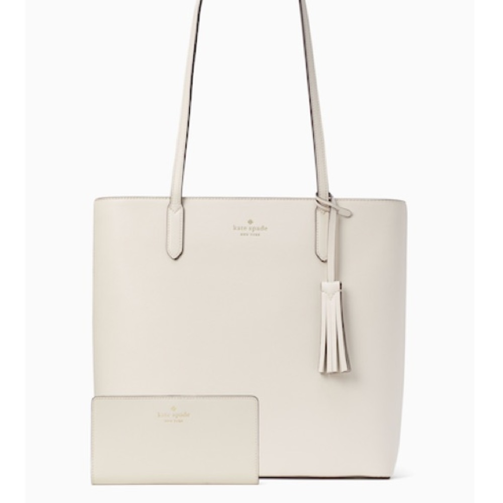 KATE SPADE TOTE AND WALLET SET
